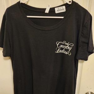Country Ladies Scoop Neck Tee